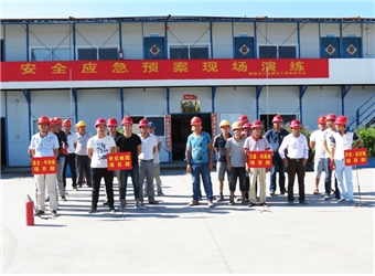 参加演练队伍展示风采